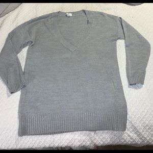 Gray sweater!